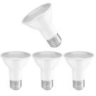 4 Lâmpada Led Par20 6W E27 6500k Branco Frio 550lm Crystal Save Energy