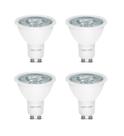 4 Lampadas Dicroica Led Gu10 7w 3000k 4000k 6500k Mr16