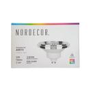 4 Lâmpadas Led Ar111 Nordecor 12w Gu10 Bivolt Luz Quente 3000k