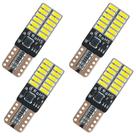 4 Lâmpadas Led T10 W5W Canbus Iluminação Branca 12v 24 LED