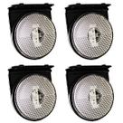 4 Lanterna Lateral Carreta Randon 88mm LED BIVOLT CR +Suporte 4 Lanterna Lateral Carreta Randon 88mm LED BIVOLT CR +Suporte