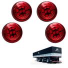 4 Lanterna Traseira LED Librelato 125mm Rubi Bivolt 4 Lanterna Traseira LED Librelato 125mm Rubi Bivolt