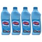 4 Limpa Bordas De Piscina Hidrosan 1 Litro Hidroall