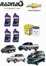 4 litros de oleo 15w40 semssintetico + filtro de oleo para carros chevrolet