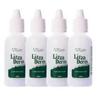 4 Loção Para Tratamento de Pés Rachados Lizza Derm