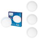 4 Luminária Plafon Led 18w Philips 3000k Sobrepor Biv. IP20 4 Luminária Plafon Led 18w Philips 3000k Sobrepor Biv. IP20