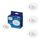 4 Luminária Spot Led Philips Sl052 Redondo 4,2W 2700K 350lm 4 Luminária Spot Led Philips Sl052 Redondo 4,2W 2700K 350lm