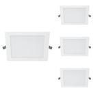 4 Luminárias Plafon Philips Led Embutir 24w 4000k Bivolt 4 Luminárias Plafon Philips Led Embutir 24w 4000k Bivolt
