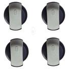 4 Manípulo Botão Fogão Brastemp Ative Bfd4 Bfs4 Bys4 098