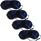 4 Máscara De Dormir Bem Tapa Olhos Anti Claridade Poliéster 4 Máscara De Dormir Bem Tapa Olhos Anti Claridade Poliéster