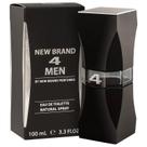 4 Men New Brand Eau de Toilette - Perfume Masculino 100ml