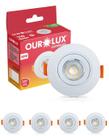 4 Mini Spot Superled De Embutir 3w Cor da Luz 4000k Branco Neutro Bivolt Ourolux