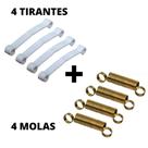 4 Molas e 4 Tirantes Máquina de lavar
