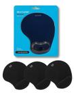 4 Mouse Pad com apoio Gel Multilaser 4 Mouse Pad com apoio Gel Multilaser
