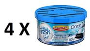 4 New Fresh Gel Ocean 60g Luxcar