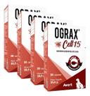 4 Ograx Cell 15 Suplemento Alimentar 30 Cap Omega 3 Avert