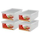 4 Organizador Geladeira Plástico G Ordene Saladas Hortaliças 4 Organizador Geladeira Plástico G Ordene Saladas Hortaliças