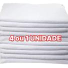 4 ou 1 Unidade Pano de Chão Branco Saco Alvejado Gs m 40x60cm