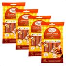 4 Pacote Sachês Para Gatos Buona Petix Creamy Frango - 56G