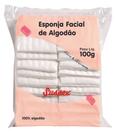 4 Pacotes de Esponja Facial de Algodão