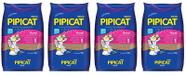 4 pacotes Pipicat Floral Areia Higiênica Perfumada Para Gatos 4KG