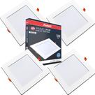 4 Painel Led Pop 18w Quadrado Embutir Luz Branco Frio Avant 4 Painel Led Pop 18w Quadrado Embutir Luz Branco Frio Avant