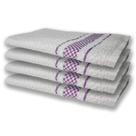 4 Panos De Prato Atoalhado Felpudo 370g/m² Premium Roxo 4 Panos De Prato Atoalhado Felpudo 370g/m² Premium Roxo