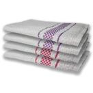4 Panos De Prato Atoalhado Felpudo Premium Rosa+roxo 4 Panos De Prato Atoalhado Felpudo Premium Rosa+roxo