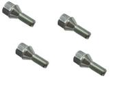 4 Parafuso de Roda Cromado CH19 M12X1,25X19MM FIAT TODOS