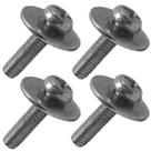 4 Parafuso Fixação Rabeta 5x14mm Titan Fan Start125 Xre300