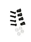 4 Parafusos Bolha Nmax PCX 160 CITYCOM CB Aço Com Buchas COR:PRETO