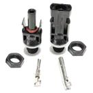4 Pares Conector MC4 Rosca M12 Energia Solar Stringbox