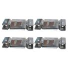 4 Pares de Conector de Encaixe para Móveis Sofá Cabeceira Painel Zincado G59