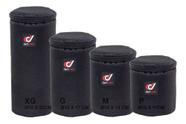 4 Pçs Cases Bolsa Luva Rígido Para Lentes Tamanho P M G Xg