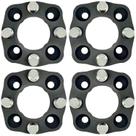4 Pçs Espaçador De Roda Ford 4x108mm P/ 4x108mm 28mm cpf
