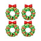 4 pçs natal arco guirlanda balões festa de aniversário de natal ano novo decoração do feriado balões