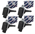 4 Peças Bobina Original Bosch Nissan Tiida Livina Sentra 1.8 E 2.0 0221604014