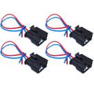 4 Peças Conector Chicote Bobina Renault Clio Scenic Megane