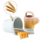 4 peças de brinquedos de praia de silicone brinquedos de p
