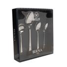 4 Peças para Servir Berna Aço Inox Wolff