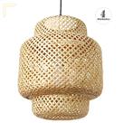4 Pendente Rustico Natural Em Bambu Artesanal Palha Nat20 4 Pendente Rustico Natural Em Bambu Artesanal Palha Nat20