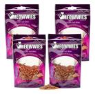 4 Petiscos Meowwies Gatos Natural Chicken Soft Bites