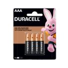 4 Pilhas Alcalinas Aaa Palito Duracell