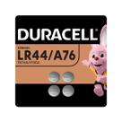 4 Pilhas Alcalinas Lr44 A76 Duracell