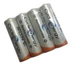 4 Pilhas Sony Aaa Recarregável 4300mah 1,2v Nimh Bateria