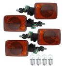 4 Piscas Completo Ybr 125 2002 Á 2003/ Xtz 125 2002 Á 2008