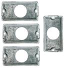 4 Placa Condulete 3/4 Alumínio Sieg Para Tomada Redonda