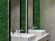 4 placas Artificiais Buxinho Alta Qualidade Jardim Interno - DE358113