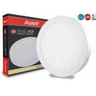 4 Plafon Redondo 18w Sobrepor 22x22 Painel Led 4000k Avant 4 Plafon Redondo 18w Sobrepor 22x22 Painel Led 4000k Avant