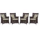 4 Poltronas Igapó Alumínio Micro Pintura Fendi Corda Náutica Estofado 7 4 Poltronas Igapó Alumínio Micro Pintura Fendi Corda Náutica Estofado 7